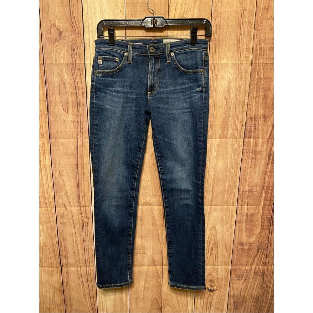 Adriano Goldschmied 26 Prima crop cigarette AG-ED denim blue jeans pants